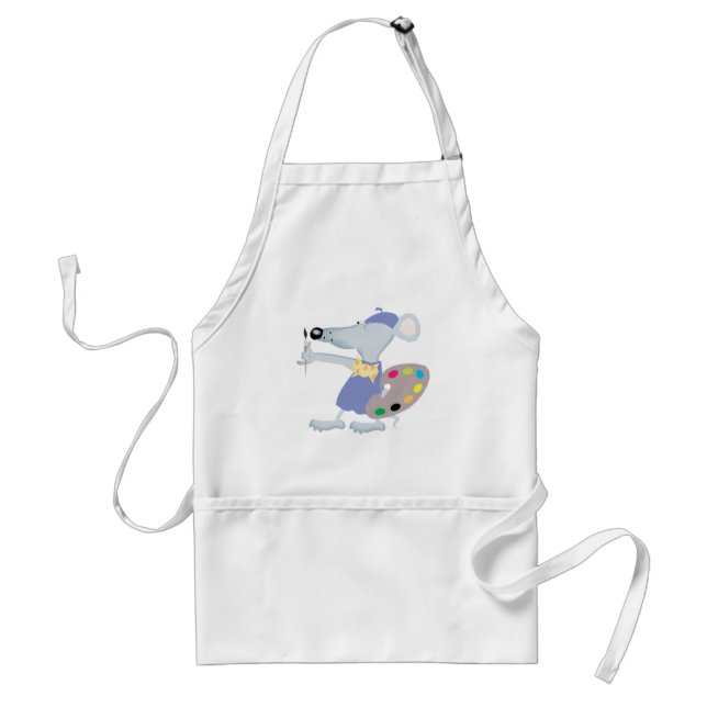 Artistic Mouse Standard Apron (Front)
