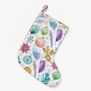 Artistic Pastel Whimsical Christmas Stocking