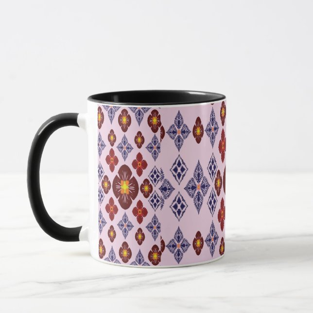Artistic Pattern Coffee Mug – Stylish Kitchenware  (Gauche)