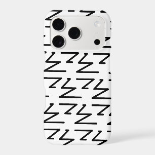 Artistic Pattern Design in Black and White