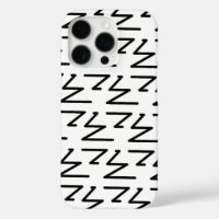 Artistic Pattern Design in Black and White
