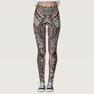 Artistic pattern  leggings