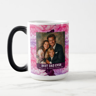 Artistic Peonies Bouquet Stepdad Day Stanley Coffe Magic Mug