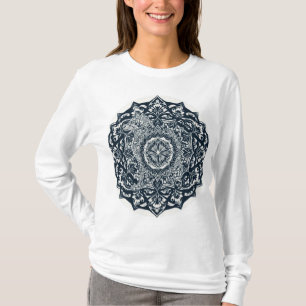 : "Artistic Pet Mandala T-Shirt – Intricate Hand-D