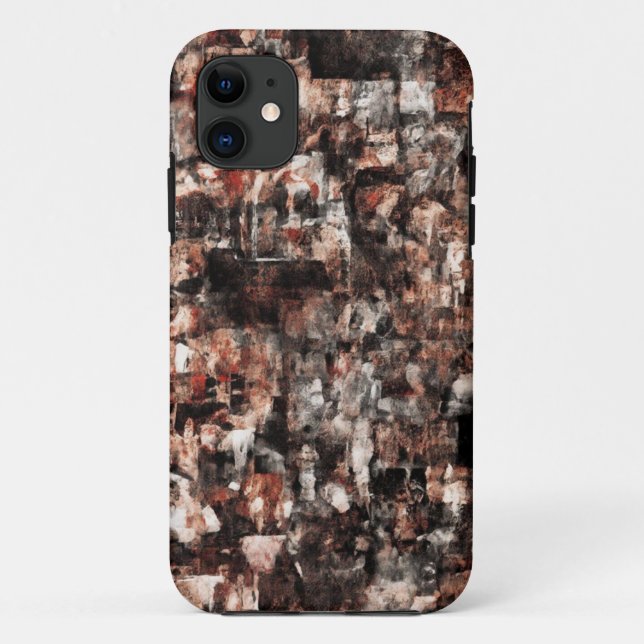 Artistic Portrait Collage Mobile Case (Back)