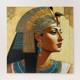 Artistic Portrait of Cleopatra Jigsaw Puzzle