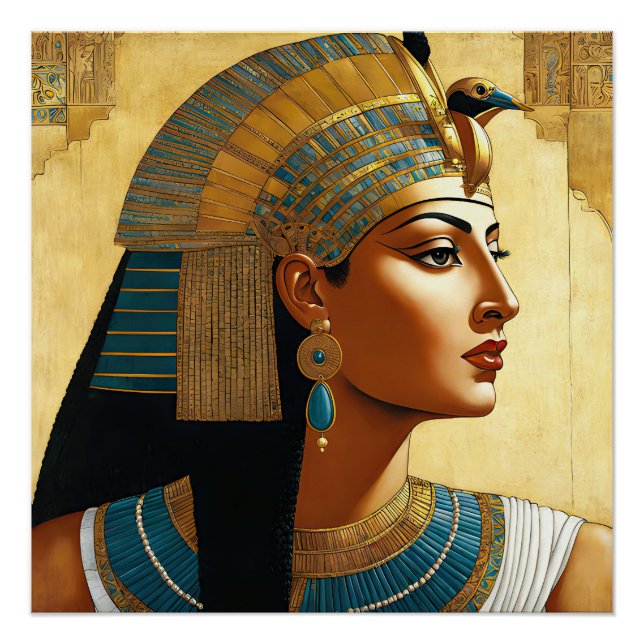 Artistic Portrait of Cleopatra         Poster (Front)