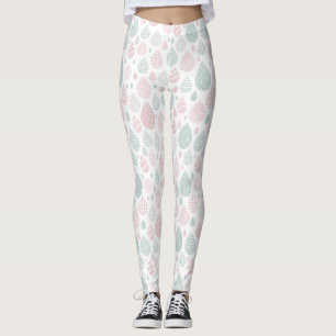 Artistic raindrop leggings