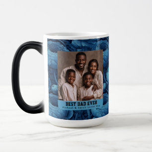 Artistic Ranunculus Bouquet First Time Dad Photo Magic Mug