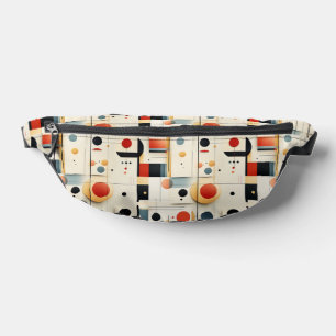 Artistic Retro Geometrics Fanny Pack