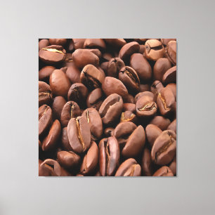  Artistic Roasted Coffee Beans  Canvas Print