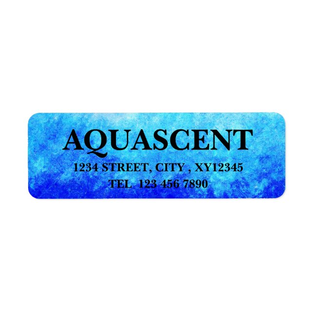 Artistic Royal Turquoise Blue (Front)