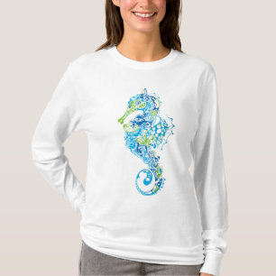 Artistic Seahorse T-Shirt