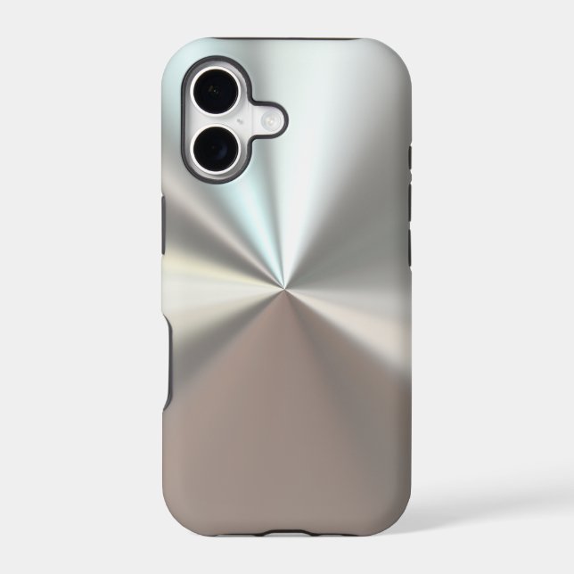 artistic silver metal iPhone 5 case (Back)