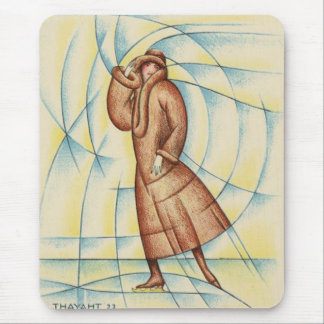 Artistic Skater Mouse Pad