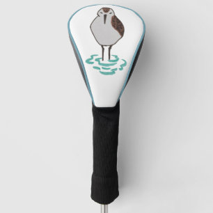 Artistic Sleeping Sandpiper Golf Head Cover