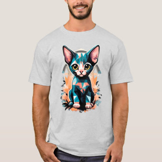 Artistic sphynx cat T-Shirt