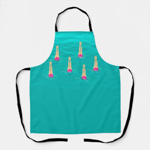 Artistic Swimmers - Swimming Under Water Apron