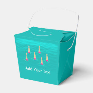 Artistic Swimmers - Swimming Under Water Favor Box