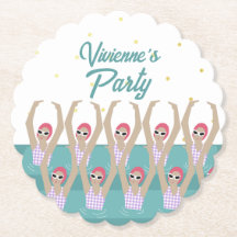 Artistic Swimmers Synchro Swimming Birthday Party
