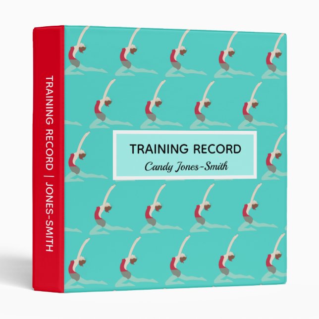 Artistic Swimming Binder (Front/Spine)