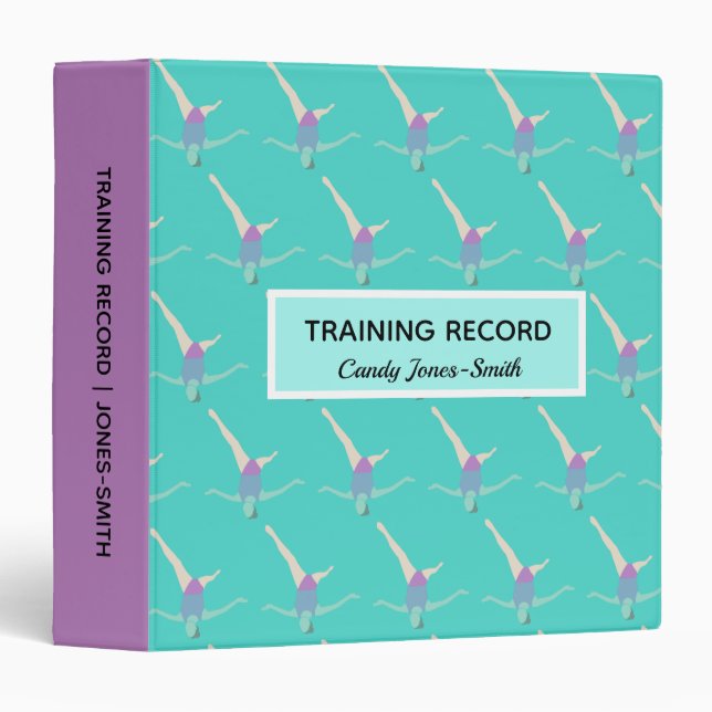 Artistic Swimming Binder (Front/Spine)