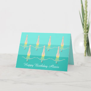 Artistic Swimming Card