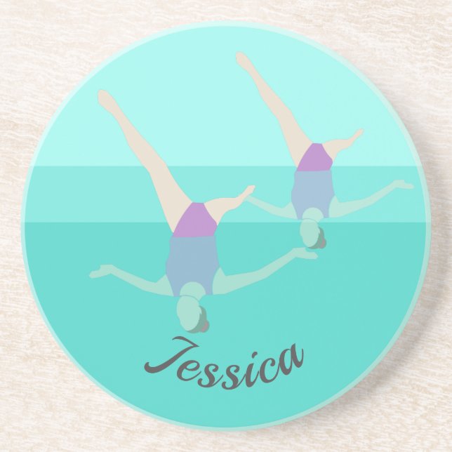 Artistic Swimming Coaster (Front)