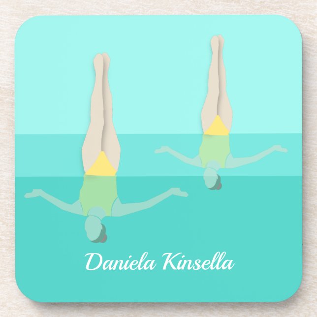 Artistic Swimming Coaster (Front)