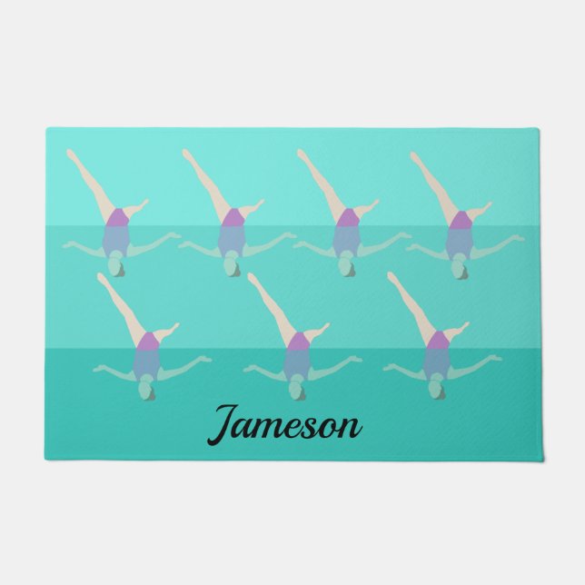 Artistic Swimming Doormat (Front)