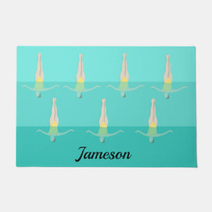 Artistic Swimming Doormat