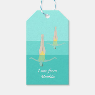 Artistic Swimming Gift Tags