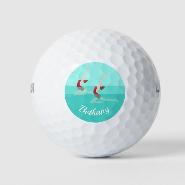 Artistic Swimming Golf Balls (Front)