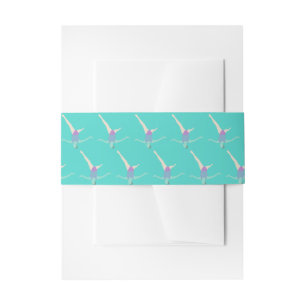 Artistic Swimming Invitation Belly Band