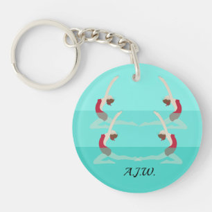 Artistic Swimming Keychain