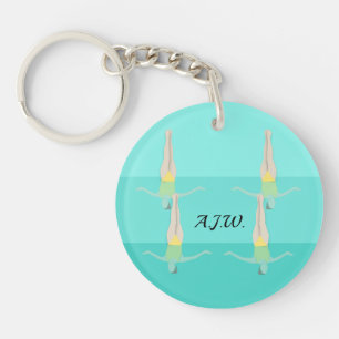 Artistic Swimming Keychain