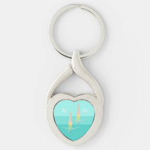 Artistic Swimming Keychain
