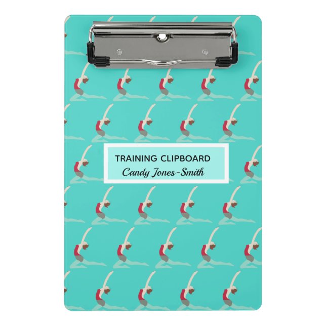 Artistic Swimming Mini Clipboard (Front)