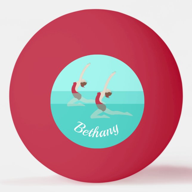 Artistic Swimming Ping Pong Ball (Front)