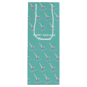 Artistic Swimming Wine Gift Bag