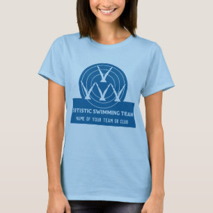 Artistic Synchronised Swimming Club Team T-Shirt