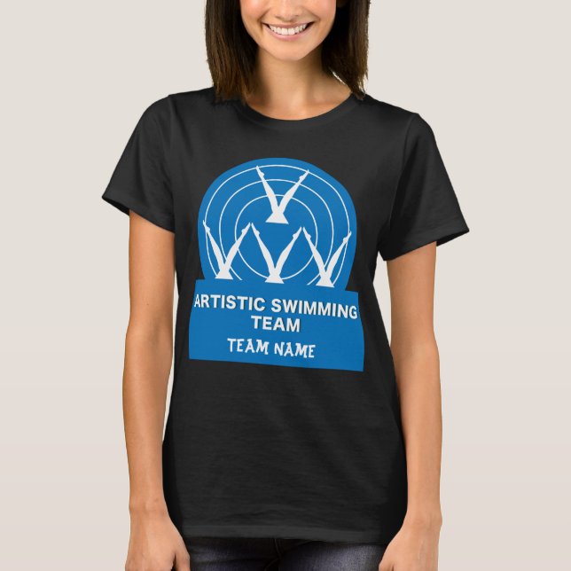 Artistic Synchronised Swimming T-Shirt (Front)