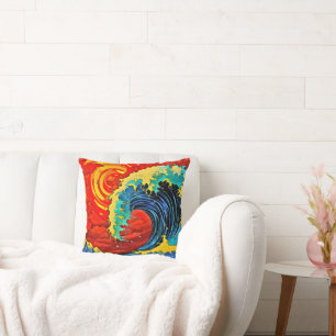 Artistic Throw Pillow