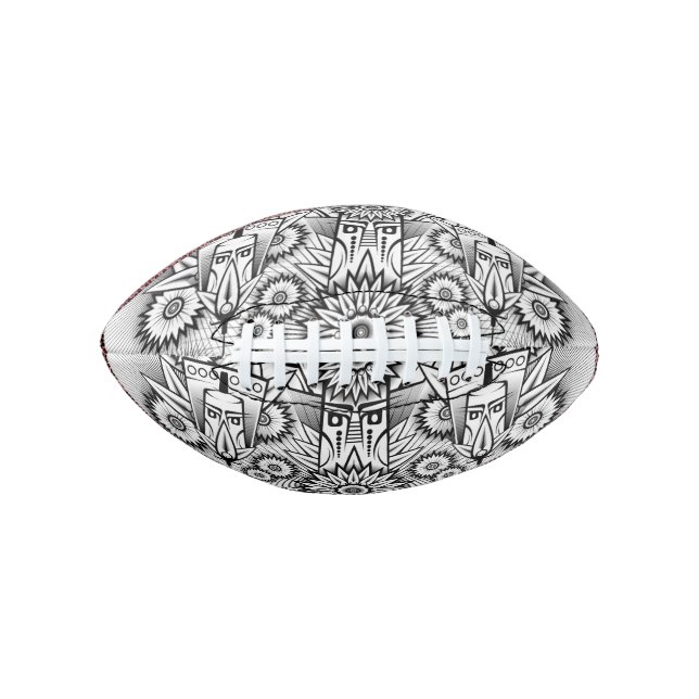 Artistic Tribal Design Football (Front)