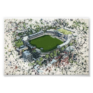 Artistic View of Lord’s Cricket Ground, London Photo Print