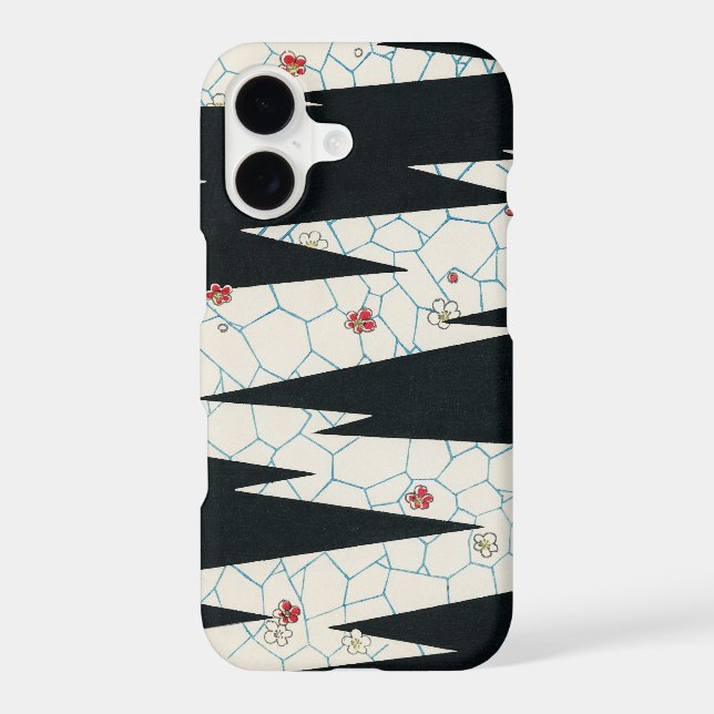 Artistic Vintage Blossoms iPhone Case (Back)