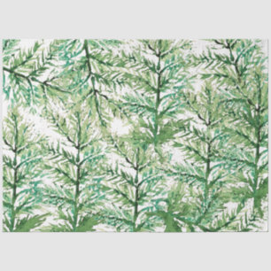 Artistic Watercolor Hand-painted Tree Pattern Tissue Paper