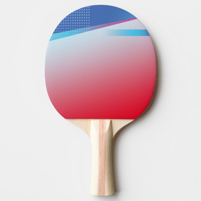 Artistic Watercolor Ping Pong Paddles for Every  (Front)