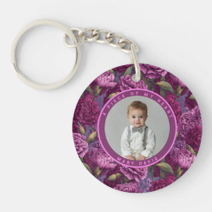 Artistic Wedding Anniversary Gifts Carnation  Keychain
