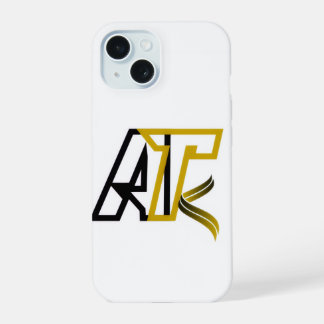 Artisto Logo Phone Case – Sleek Black & Gold Desig
